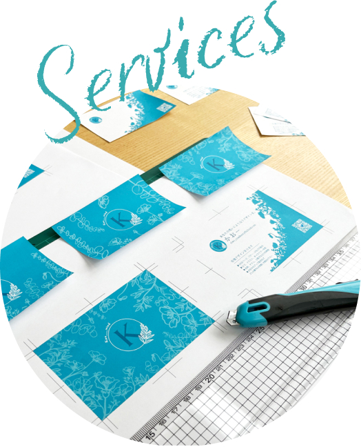 名刺制作の写真